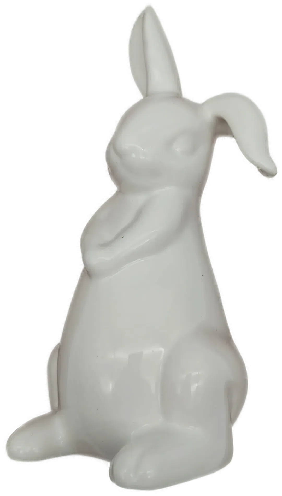 Weißes Keramik Häschen - Ostern / ca. 20cm - Bild 4