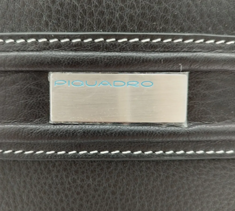 Damenhandtasche Piquardo Schwarzes Leder | Business-Eleganz – Bild 7