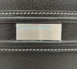 Neuwertige Damenhandtasche aus schwarzem Leder von Piquadro mit Zubehör – Elegant & Vielseitig für jede Saison - Bild 4