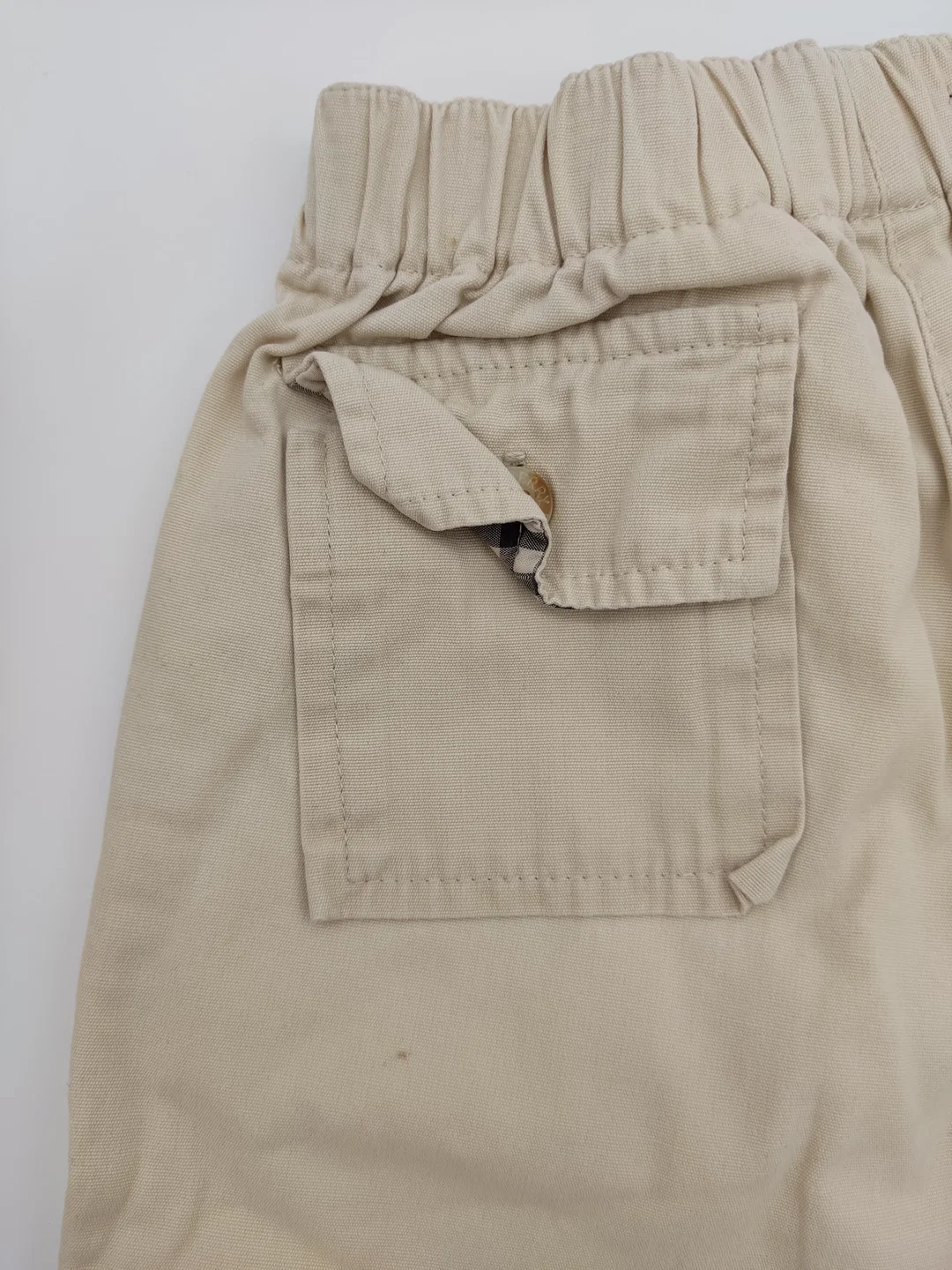 Burberry Kinder Hose beige Gr.80 – Bild 5