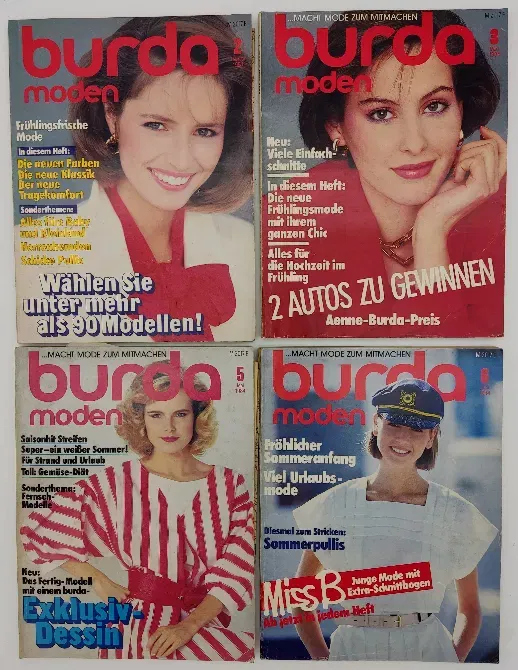 Burda Modezeitschrift 9 Hefte 1984 - Bild 2