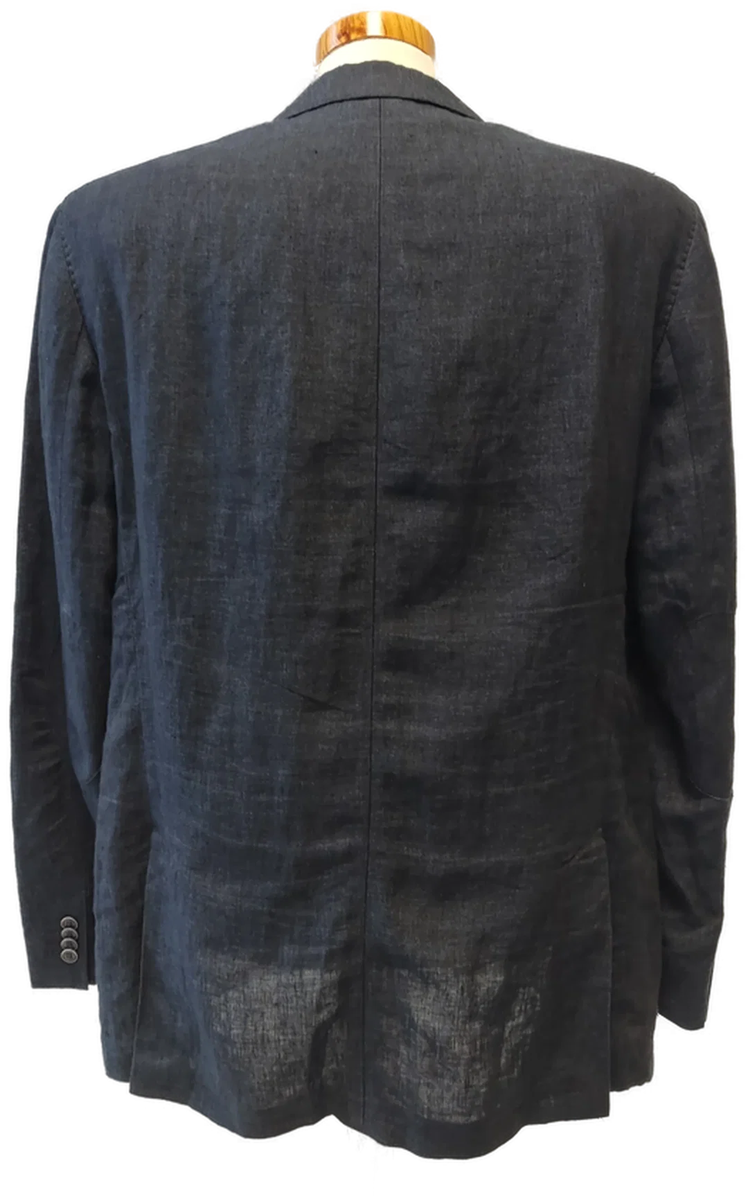 Benvenuto, Herrensakko, Leinen, blau, regular fit - Gr.52 – Bild 2