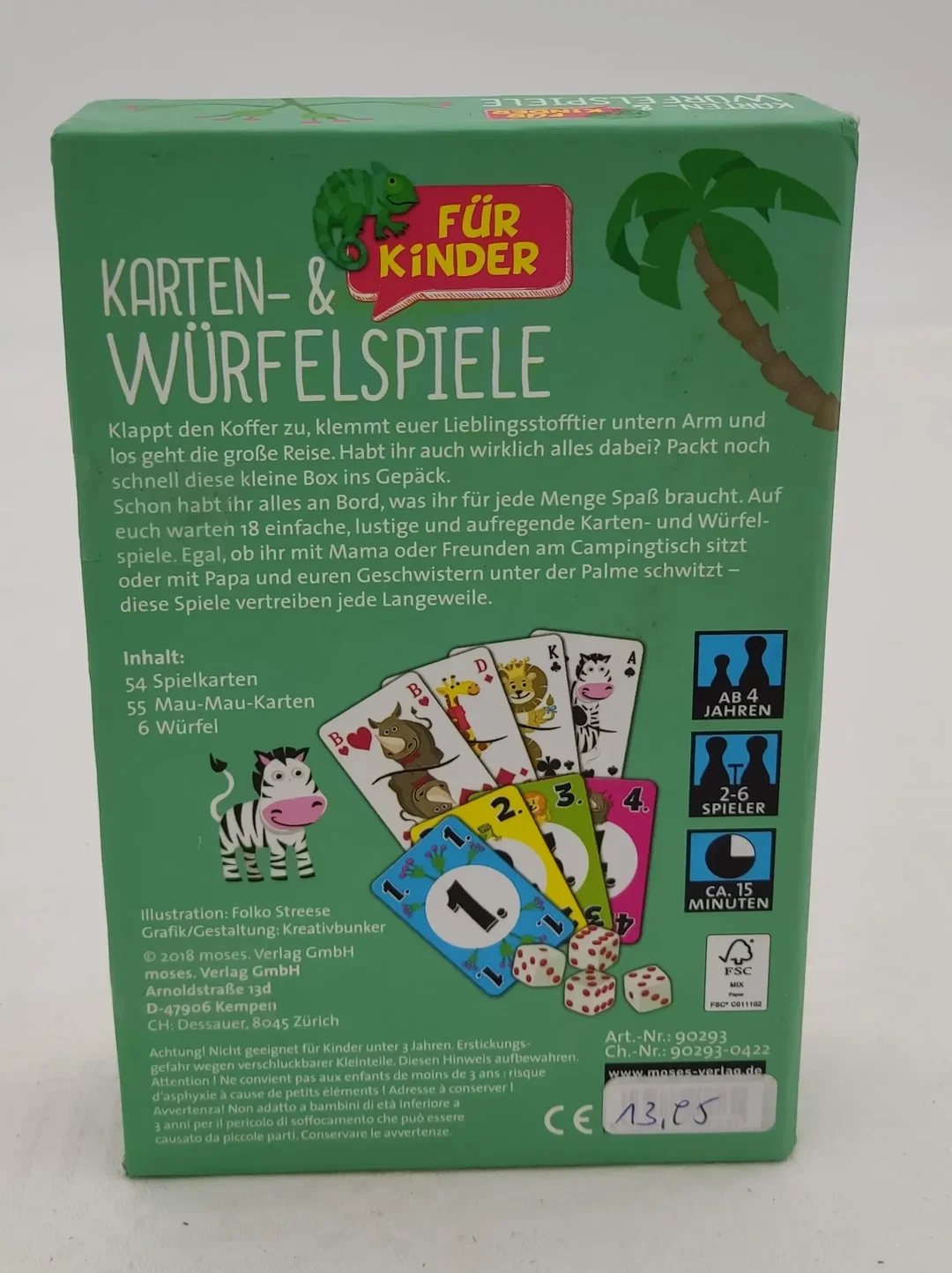 Moses. - Karten- & Würfelspiele für Kinder – Bild 3