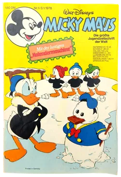 Disney Micky Maus Comics Konvolut 1978 - Bild 4