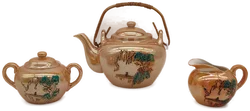 Chinesisches Kaffeegeschirr Sonstige Gold | Orientalischer Glanz - Bild 2