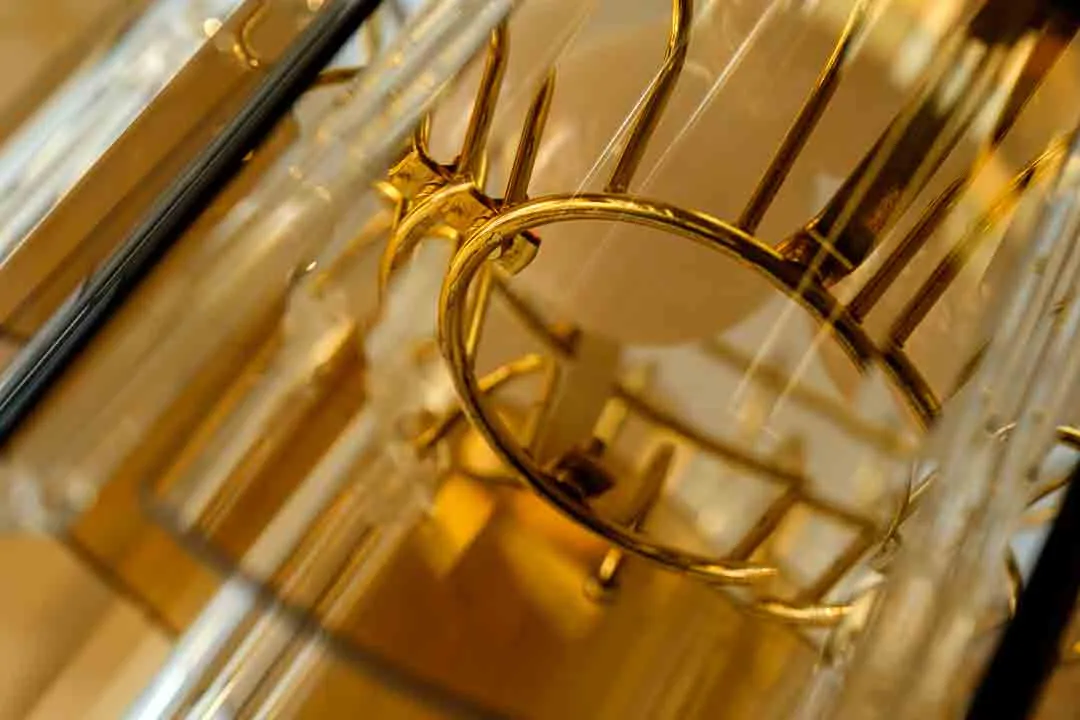 EGLO Hängeleuchte 70er Jahre – Rauchglas – Vintage Pendelleuchte, Mid-Century Design (1Stk Röhrenglas fehlt) – Bild 3