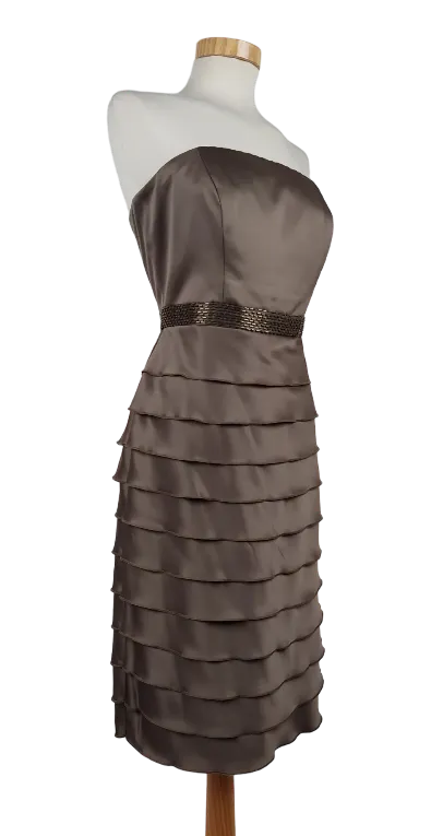 Mariposa Damen Bustierkleid taupe - Gr. M  – Bild 2
