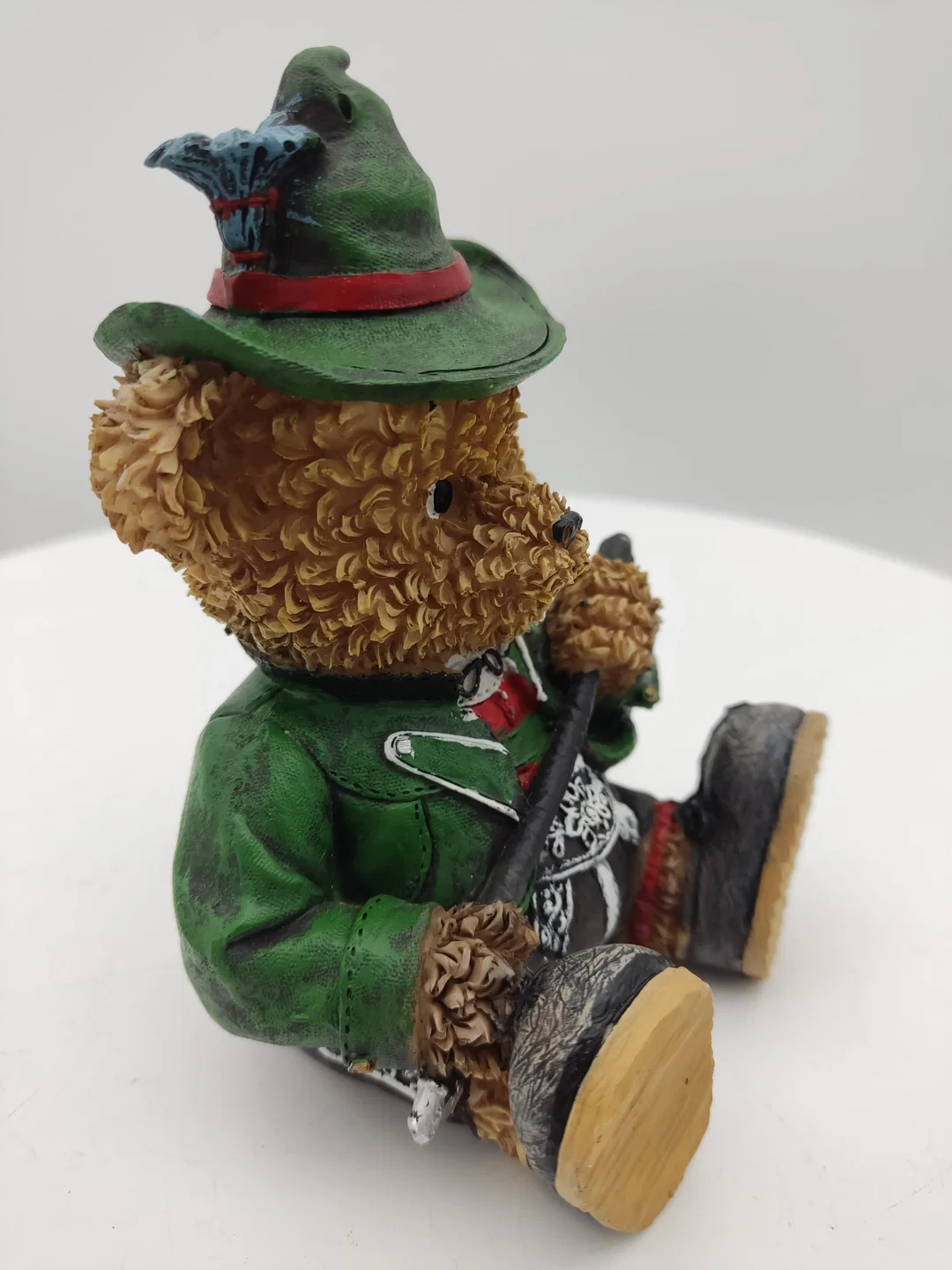 Bayerischer Teddybär Keramik | Keramik-Unikat – Bild 3