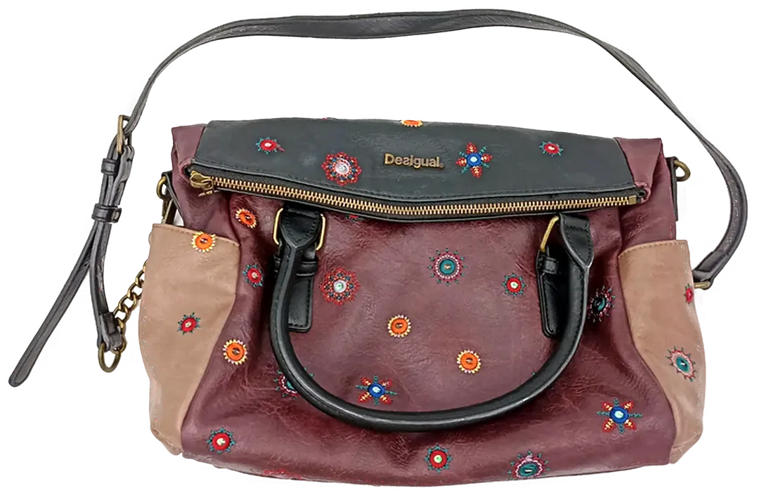 Desigual Damen Handtasche / Umhängetasche Blumenmuster - Bild 4
