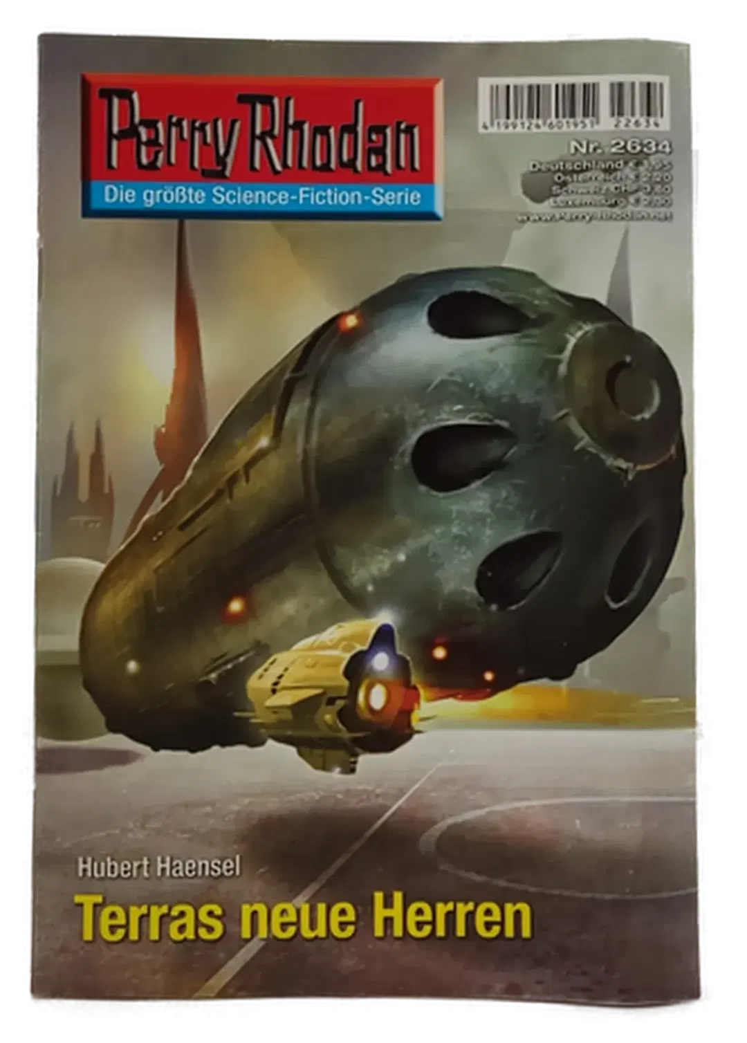 Romanheft Perry Rhodan Terras neue Herren Erstauflage Nr.2634 - Bild 2