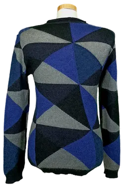 Giorgio Armani Herren Pullover gemustert Gr. 48 - Bild 2