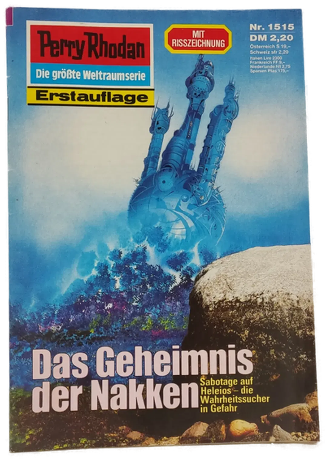 Romanheft Perry Rhodan Das Geheimnis der Nakken Erstauflage Nr. 1515 - Bild 1