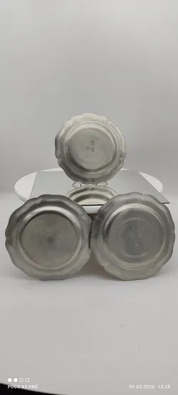 Zinnteller 3er Aus Salzburg, Sonstige | Zeitreise-Rarität - Bild 3