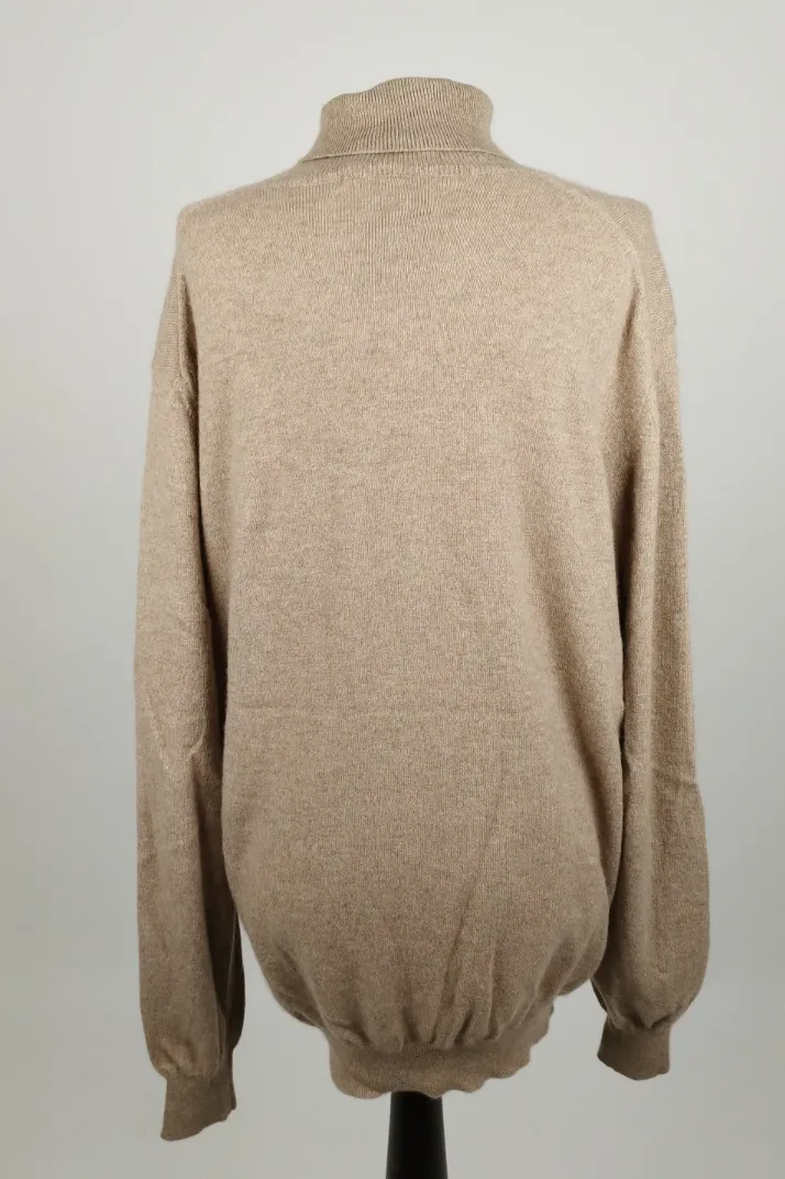 Malo Rollkragen Pullover - Gr. 54 / 100% Kashmir – Bild 3