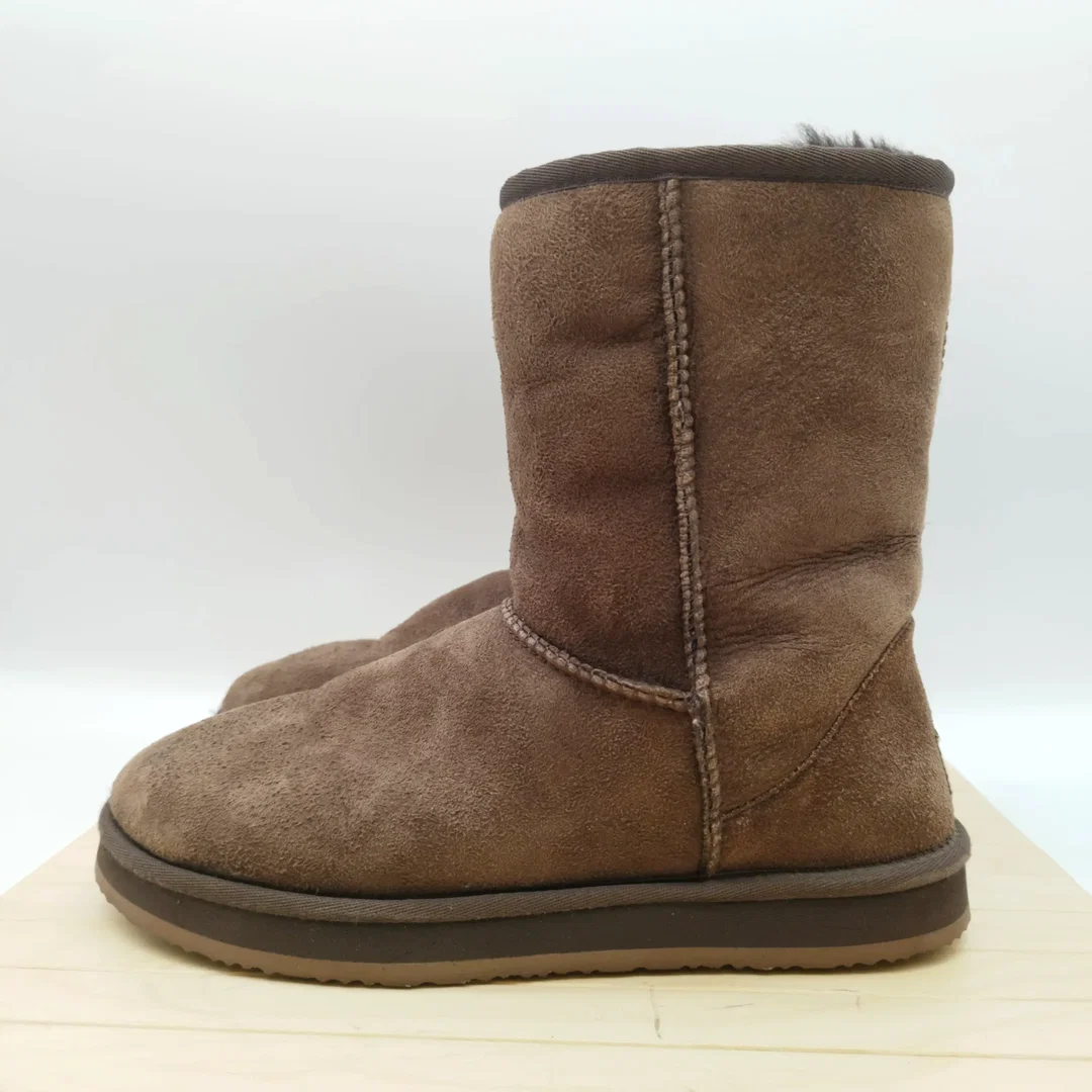 UGG Lammfellstiefel, Gr. 39, braun - neu besohlt  – Bild 3