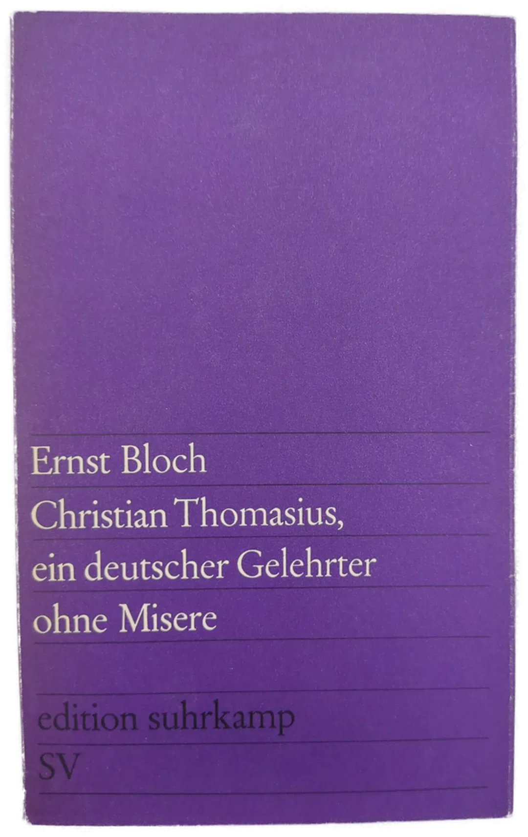 Christian Thomasius, ein deutscher Gelehrter ohne Misere - Ernst Bloch - Bild 2