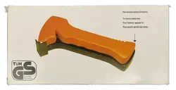 KFZ/LKW Unfallhammer mit Gurtmesser in orange, Länge 19cm - Bild 3