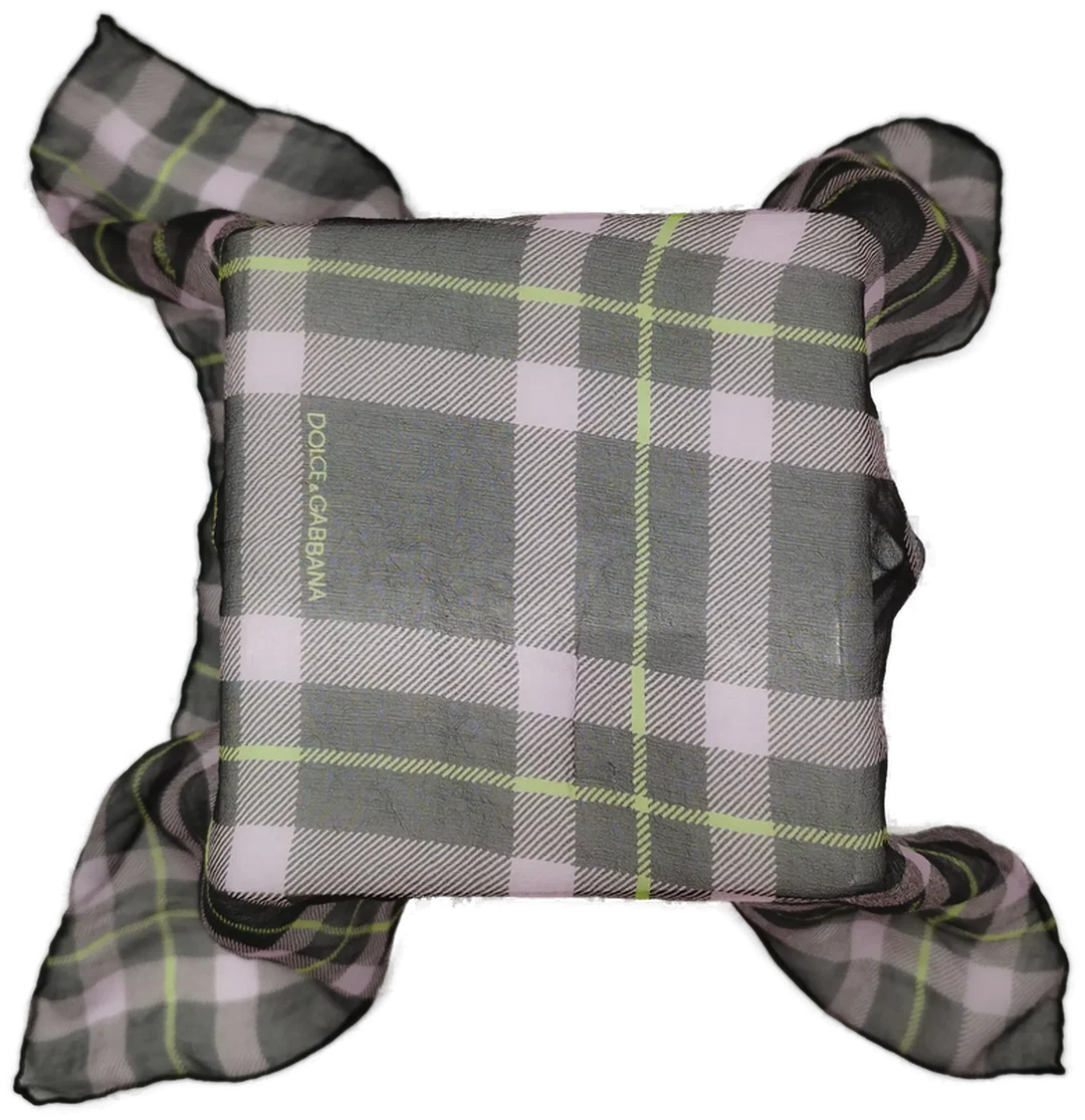 Dolce & Gabbana Tuch - kartiert / 41.5 x 41.5 cm - Bild 1