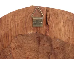 Afrikanische Holzmaske – handgeschnitzt – Wandmaske – ca. 34,5 cm - Bild 3