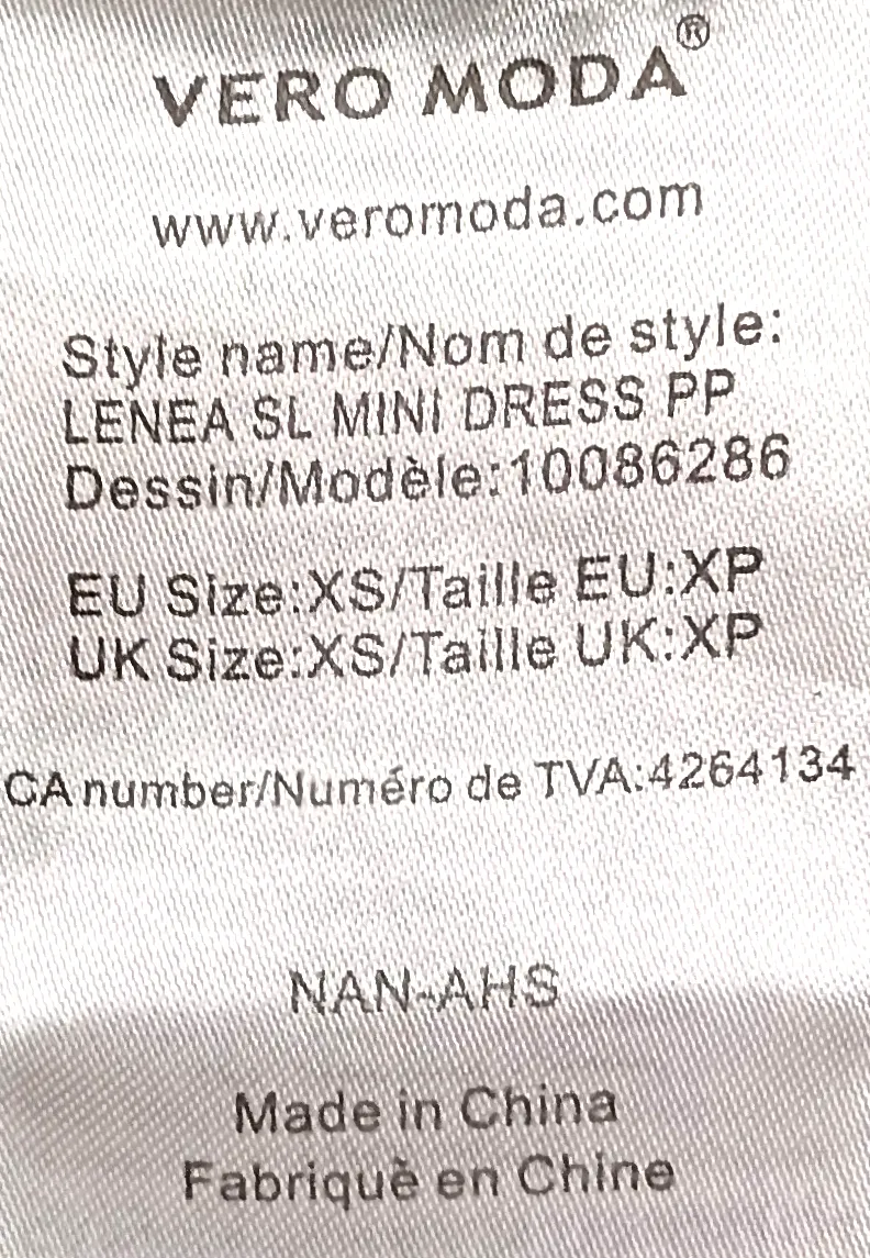 Vero Moda Minikleid grün Gr. XS – Bild 3