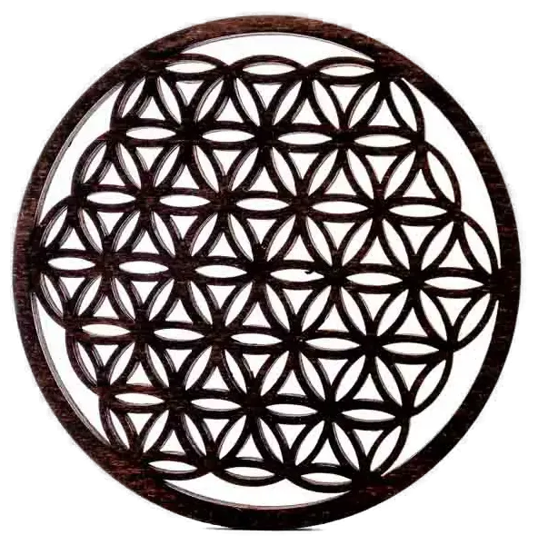 Die Blume des Lebens, 9,5cm - Bild 1