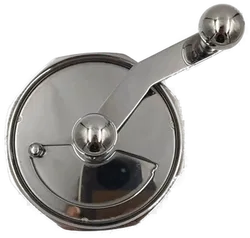 Kaffeemühle manuell Edelstahl poliert - Bild 2