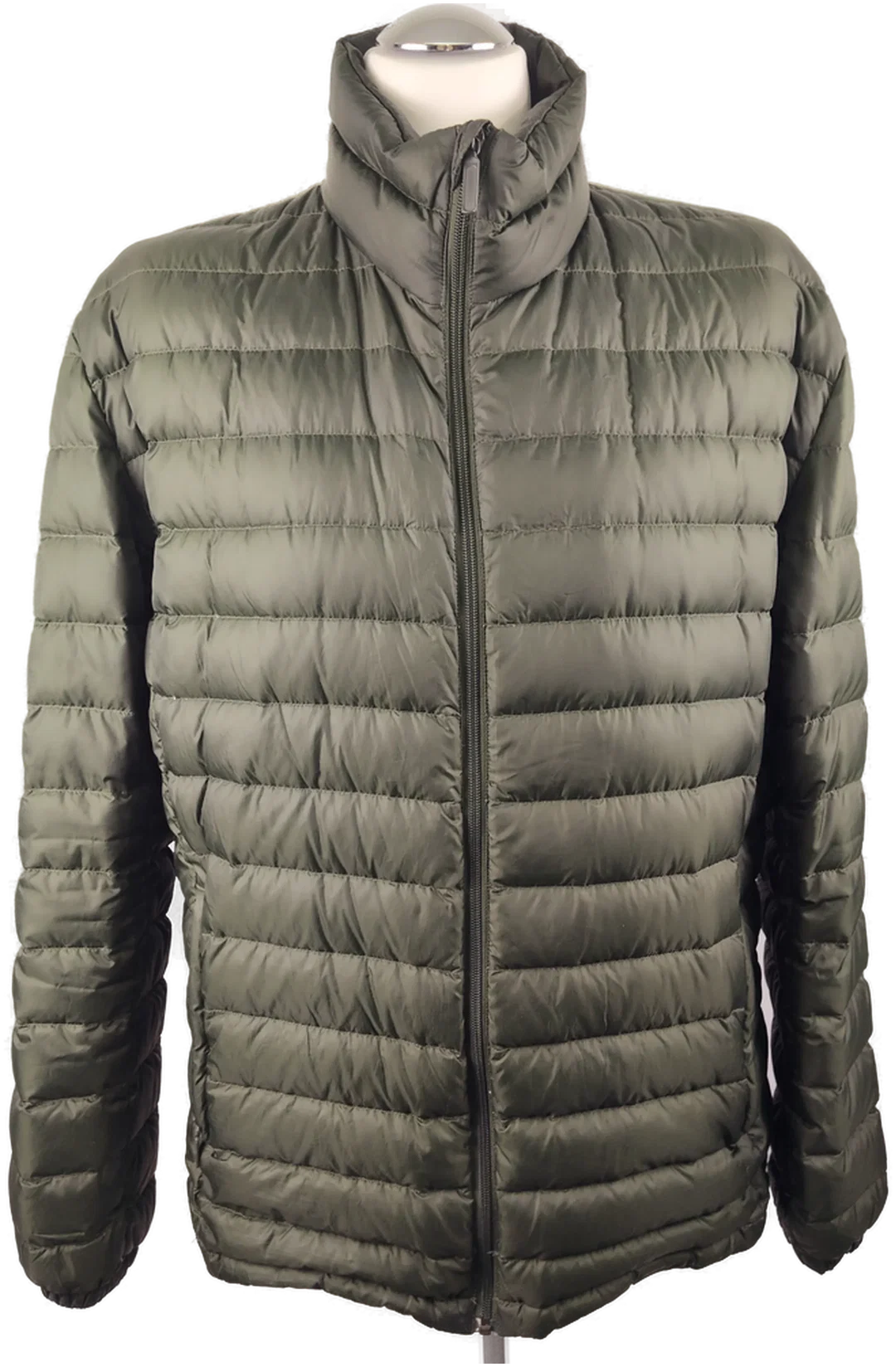 Herrenjacke aus Polyester Größe 56, Oliv | Zeitloser Look – Bild 1