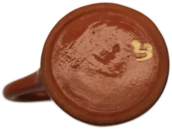 Vintage - Tasse, Hafnerkeramik aus Ton, 1970-1980er  – Vorschau 3