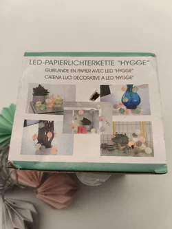 LED Origami-Papierlichterkette - Bild 2