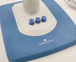 Mizushi Tischventilator Blau-Weiß – 43 cm Höhe, Oszillierend & Kraftvoll - Bild 2