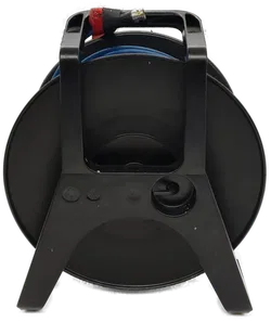 Schill Kabeltrommel/Gerätetrommel mit blauem XLR-Kabel - Bild 2