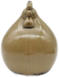 Dekoratives, rundes Huhn - Keramik / 20cm hoch - Bild 2