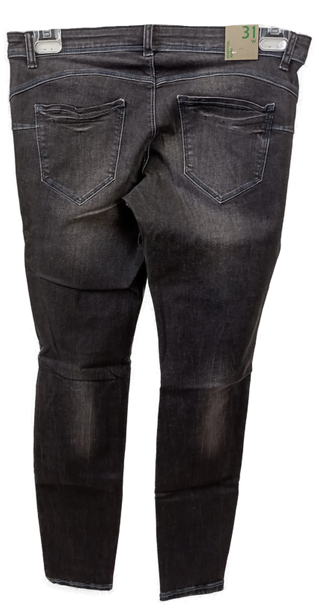 United Colors of Benetton Damen Jeans anthrazit Gr. 33 – Bild 2