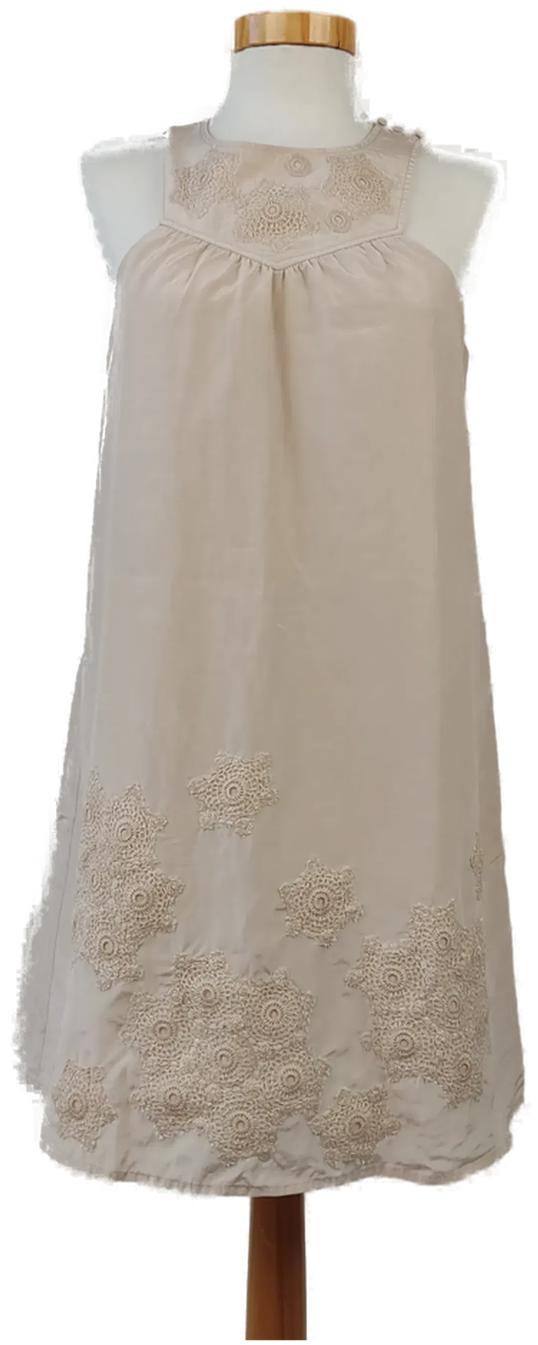 ME & CITY Kinderkleid beige - Gr.160/84A - Bild 4