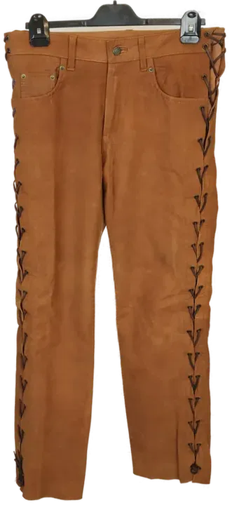 Hard Leather Stuff Herren Lederhose braun Gr. 32 - Bild 1