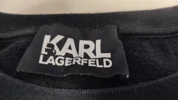 Karl Lagerfeld Sweater Damen schwarz und gold - Gr. S - Bild 3
