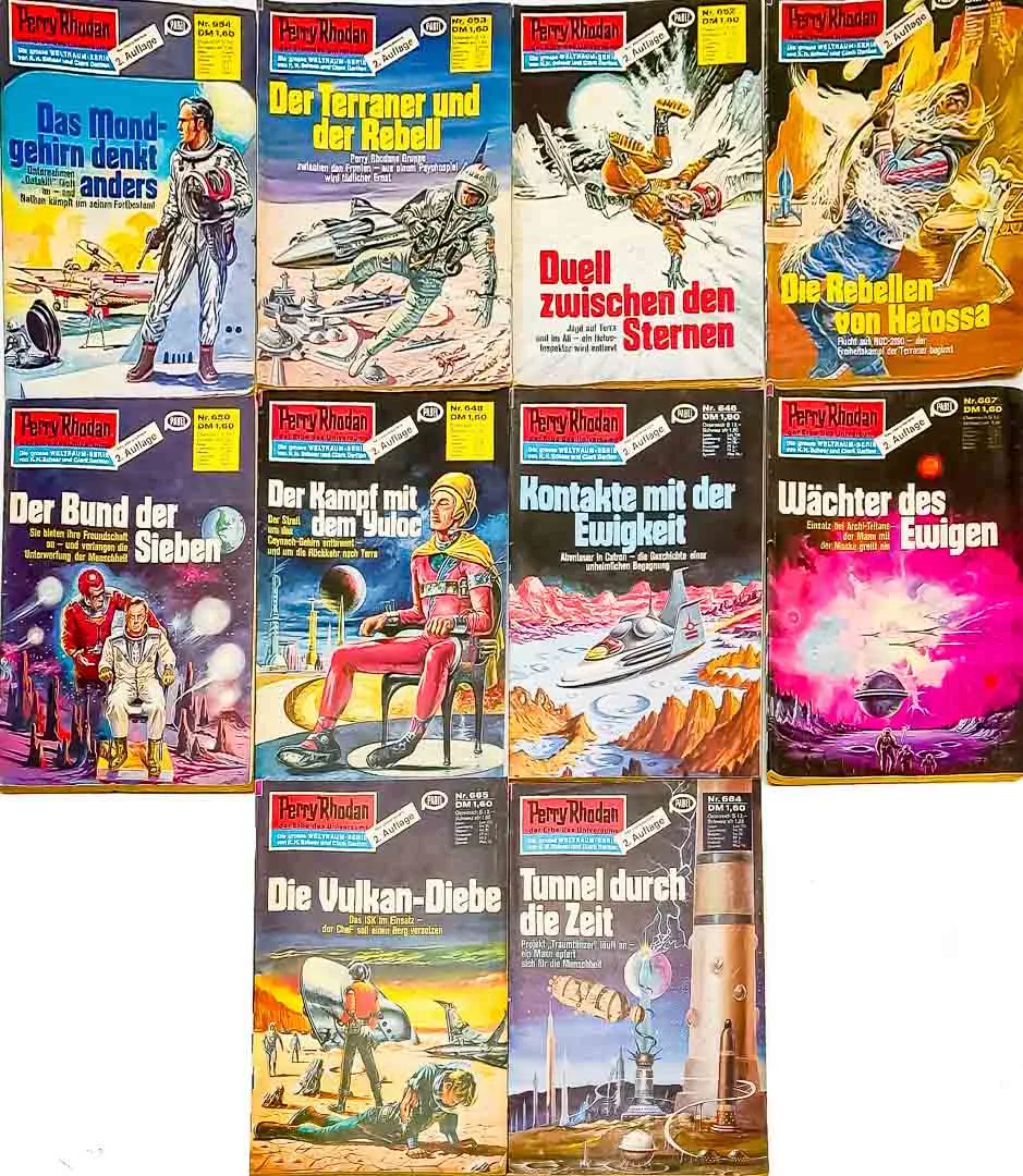 Romanhefte Perry Rhodan Zweitauflage, Nr. 646 bis Nr. 667 - Bild 2
