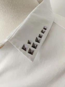 Esprit Damen- Hemd Bluse weiss - S/36 - Bild 5