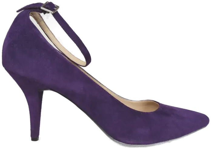 Kate Gray Damen Velourlseder Pumps, lila - Gr. 40 – Bild 2