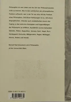 Die großen Philosophen und ihre Probleme. Vorlesungen zur Einführung in die Philosophie 2 - Konrad P. Liessmann - Bild 2