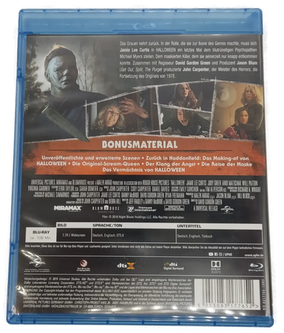 Blu-ray Disc "Halloween" mit Jamie Lee Curtis – Bild 3