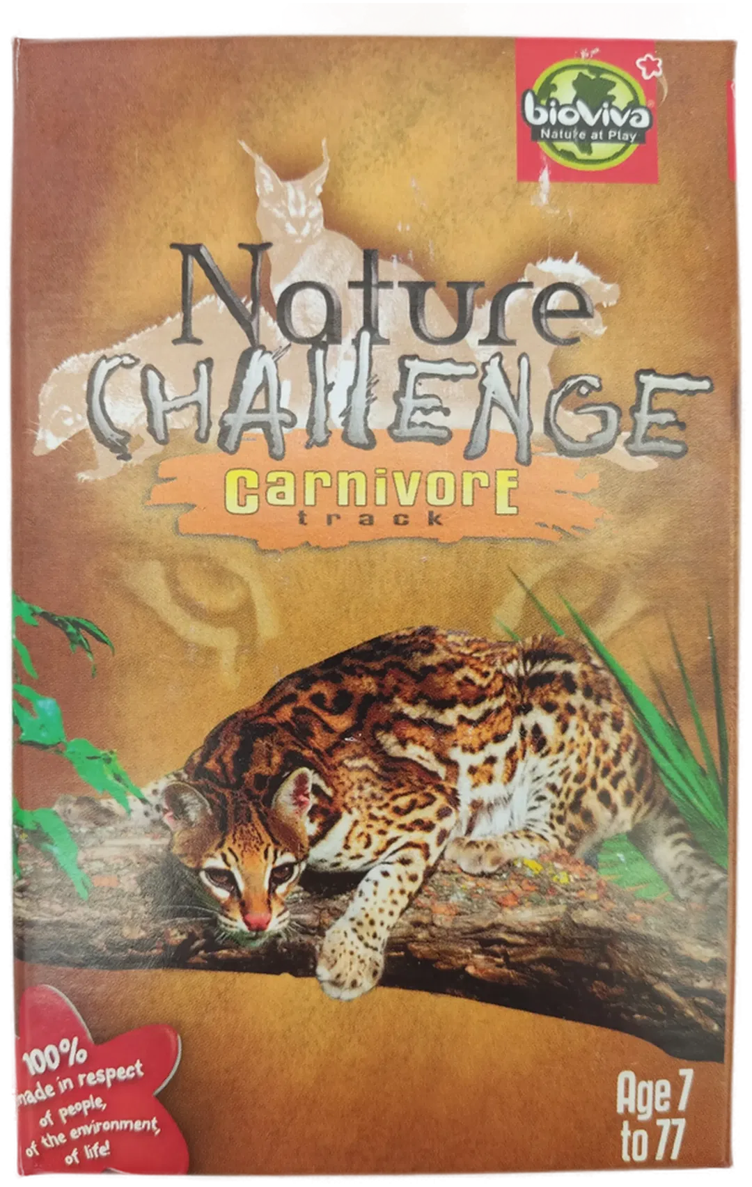 Nature Challenge - Carnivore track - Spielkarten - bioviva  - Bild 1