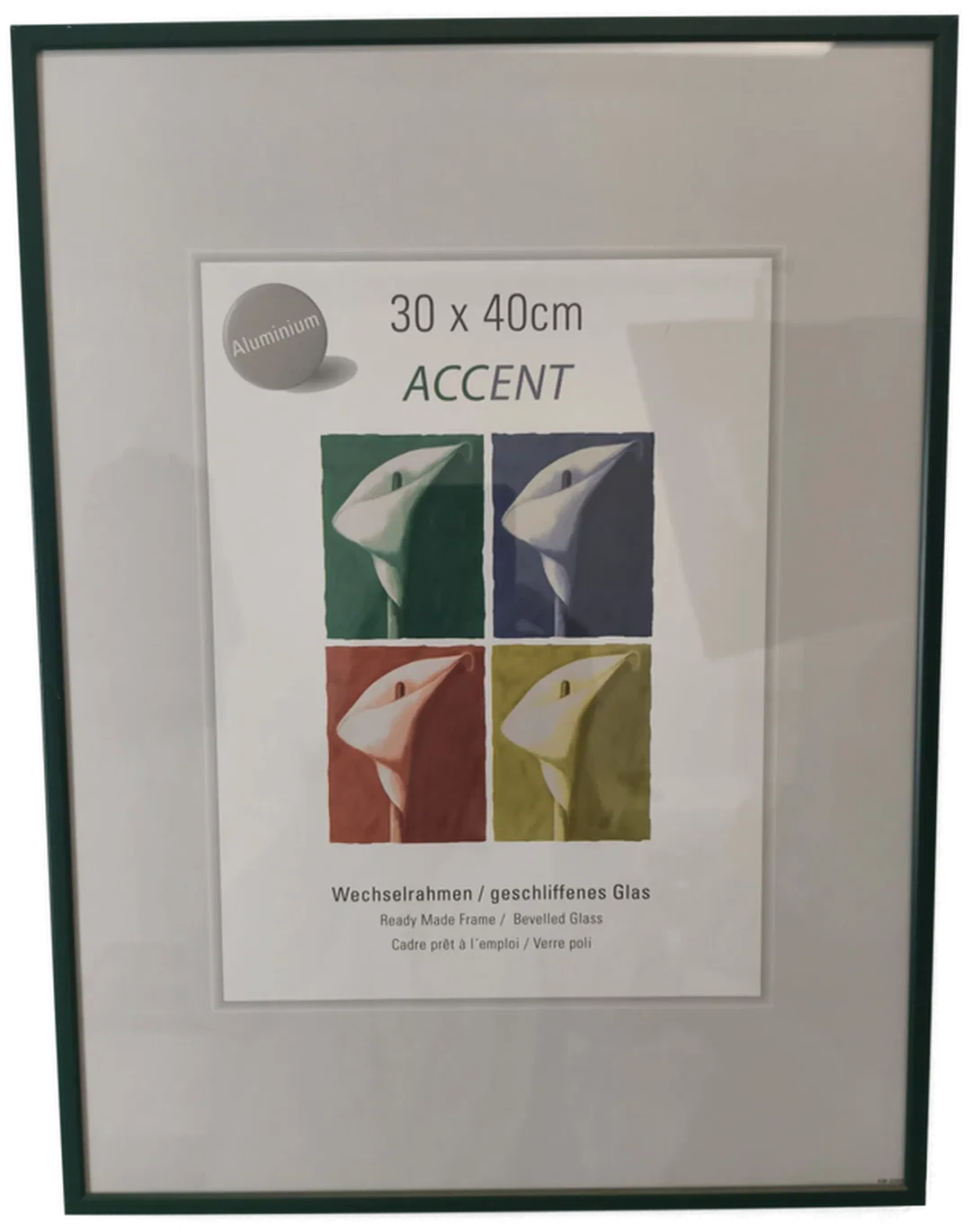Bilderrahmen, Alu + Glas - Bild 1