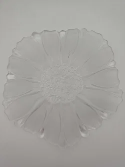 Kristall-Servierplatte Mikasa Transparent | Sunflower Frost - Bild 4
