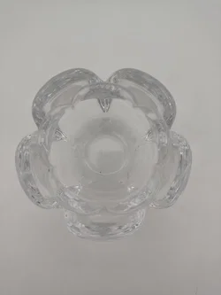 Lotus Teelichthalter aus Kristallglas von Royal Copenhagen – Vorschau 3