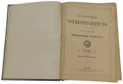 Buch Österreichische Touristen Zeitung Band 1899 XIX  und 1901 XXI - Bild 2