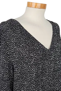 Lanius Damen Kleid, schwarz - Gr. M/38 - Bild 4