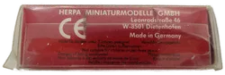 Herpa Präzisionsmodell 1:87 VW Golf II Wachdienst Funkstreife Österreich Sondermodell 1988 / Miniaturmodell, Modellauto - Bild 3