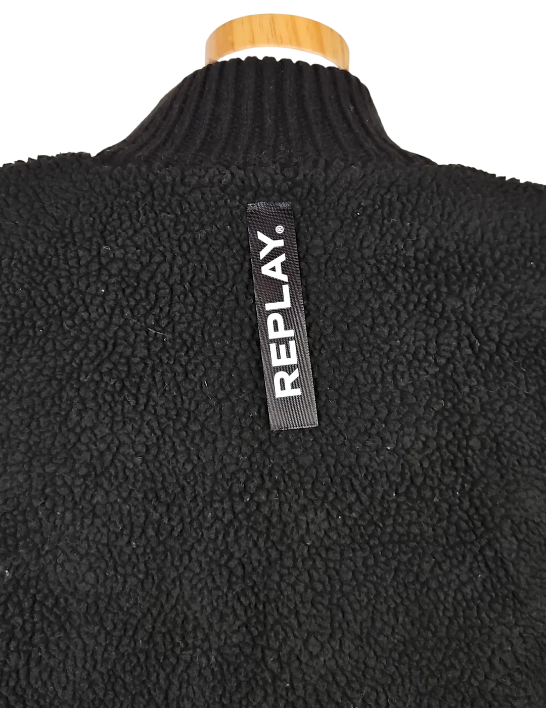 REPLAY Herren Wolljacke, schwarz - Gr. L  – Bild 6