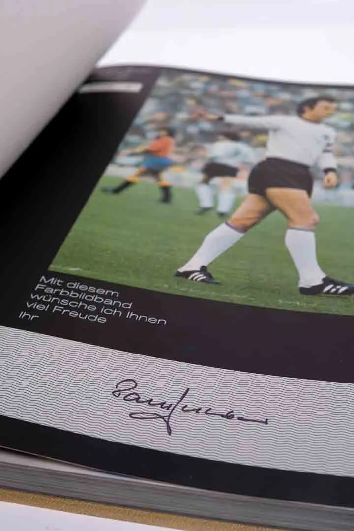 Buch "Fußball-WM 1978 Argentinien" (limitiert, mit Autogramm von Franz Beckenbauer) – Bild 2